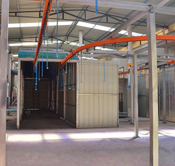 噴塑、烤漆工位